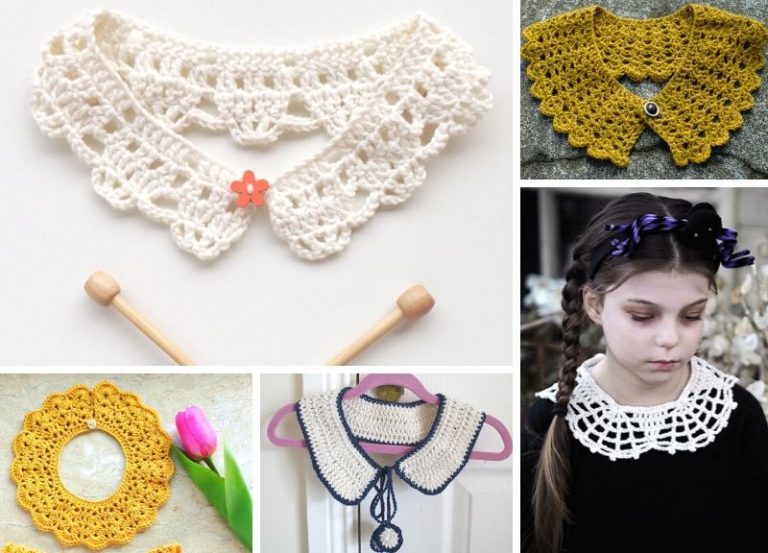 Beautiful Crochet Collar Pattern Ideas