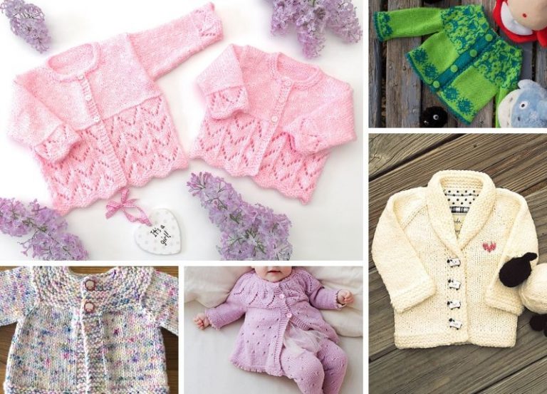 20 Best Knitted Cardigans for Kids Patterns