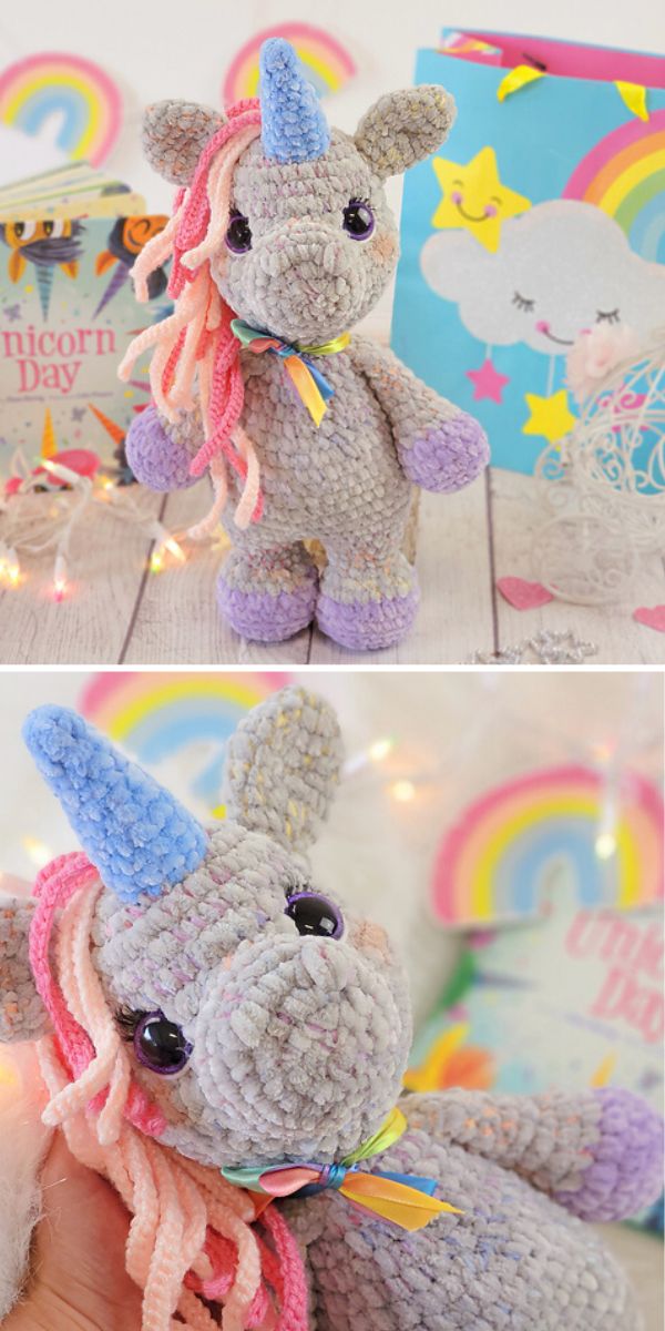 free crochet amigurumi unicorn pattern