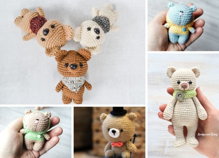20 Adorable Classic Amigurumi Bear Ideas