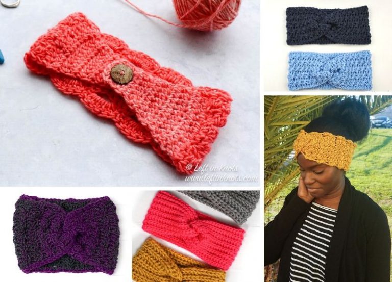 33 Amazing Warm Crochet Headbands