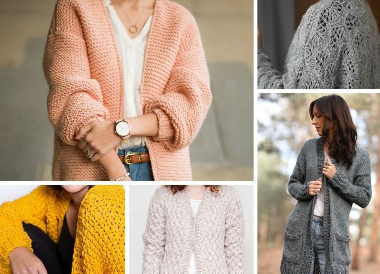26 Chunky Knitted Cardigans