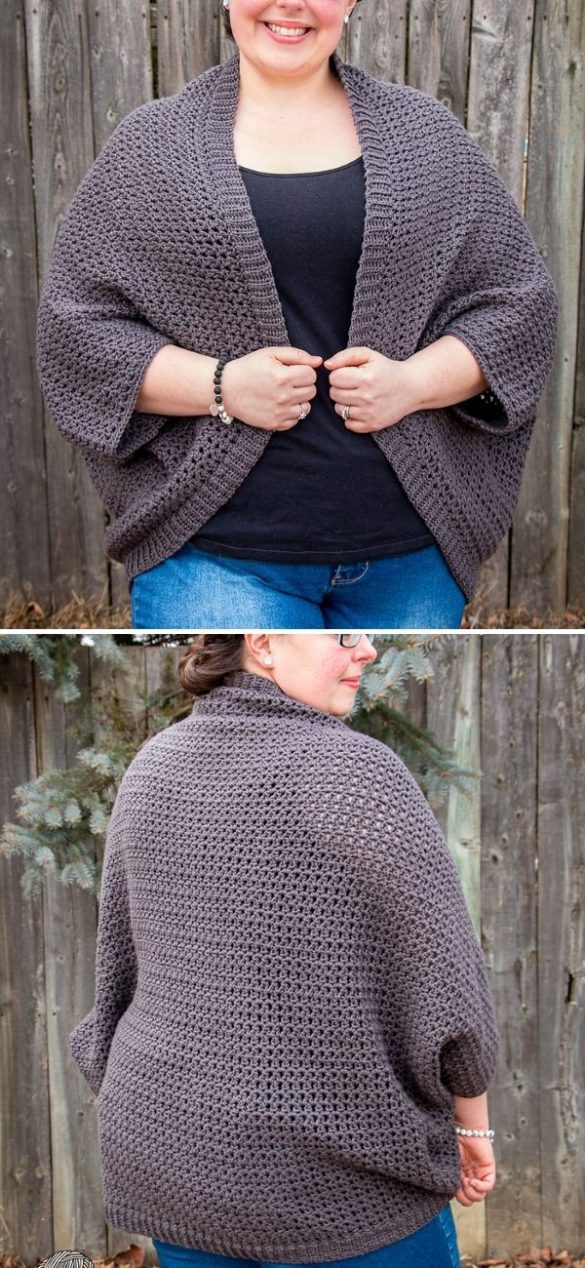 Easy Fun Crochet Shrugs for Women – 1001 Patterns