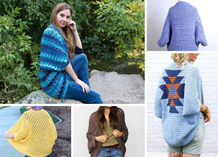 42 Easy Crochet Shrugs for Women for Extra Coziness and Style