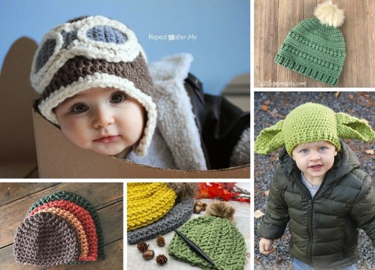Fun Crochet Beanies For Kiddos And Adults
