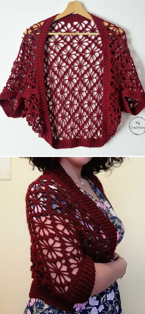 Meadow Lace Shrug