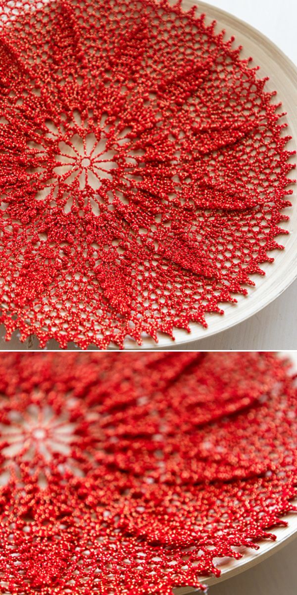 free crochet doily pattern