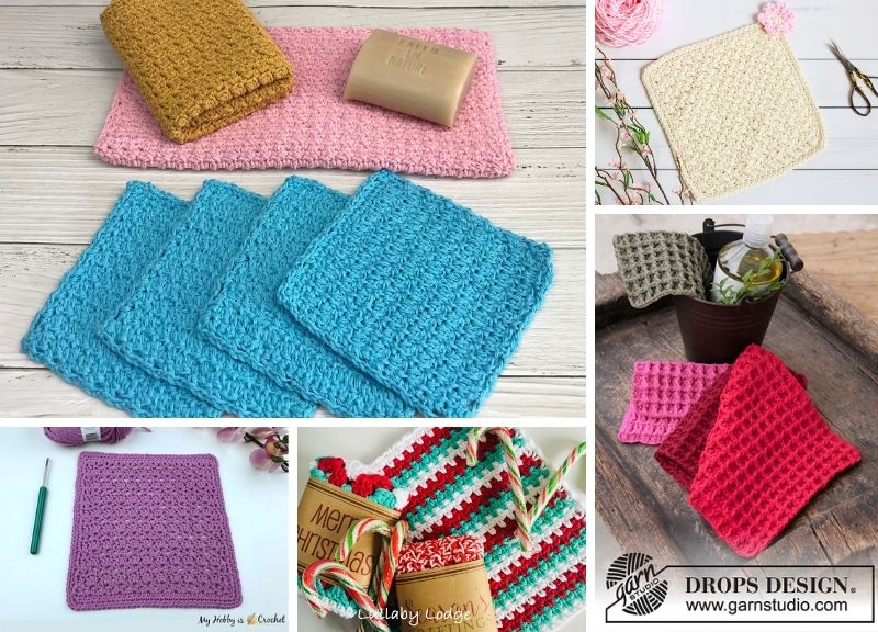 Fast And Easy Crochet Dishcloths