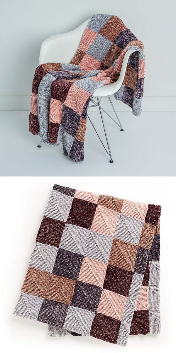 free join-as-you-go blanket pattern