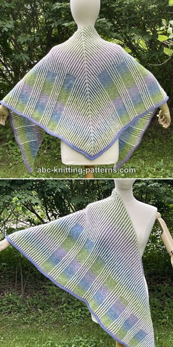 brioche shawl free crochet pattern