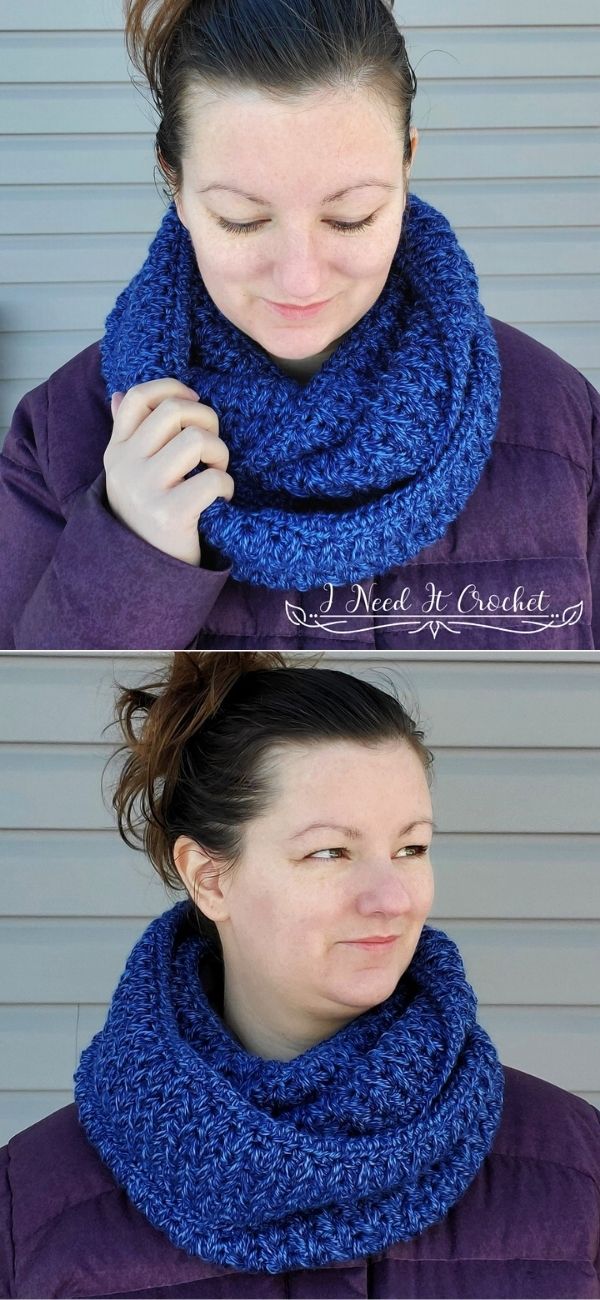 Free Neck And Shoulder Warmer Cozy Latte Cowl Pattern - ChristaCoDesign