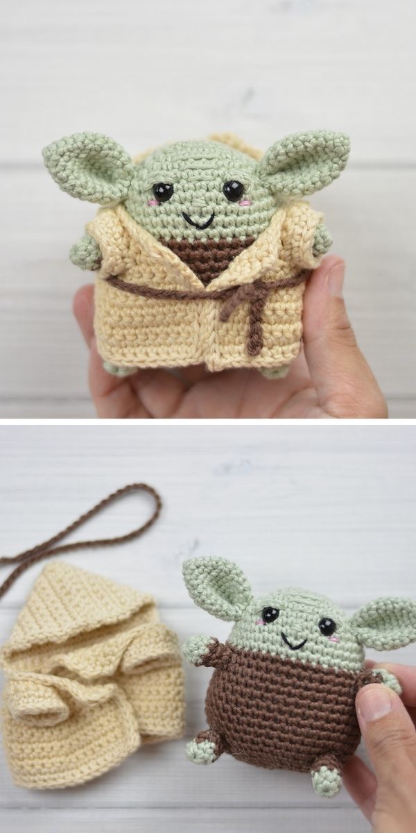 Kindness Yoda Free Crochet Pattern