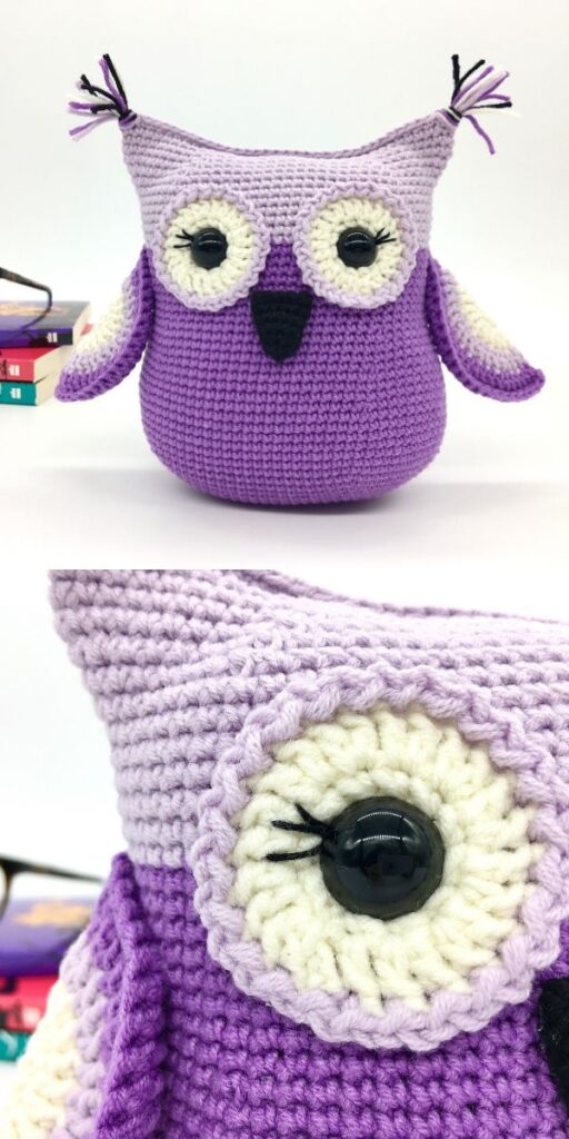 Owl amigurumi free crochet pattern
