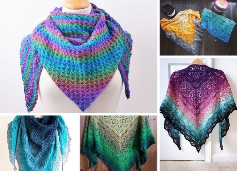 50+ Stylish Feminine Crochet Shawl Patterns