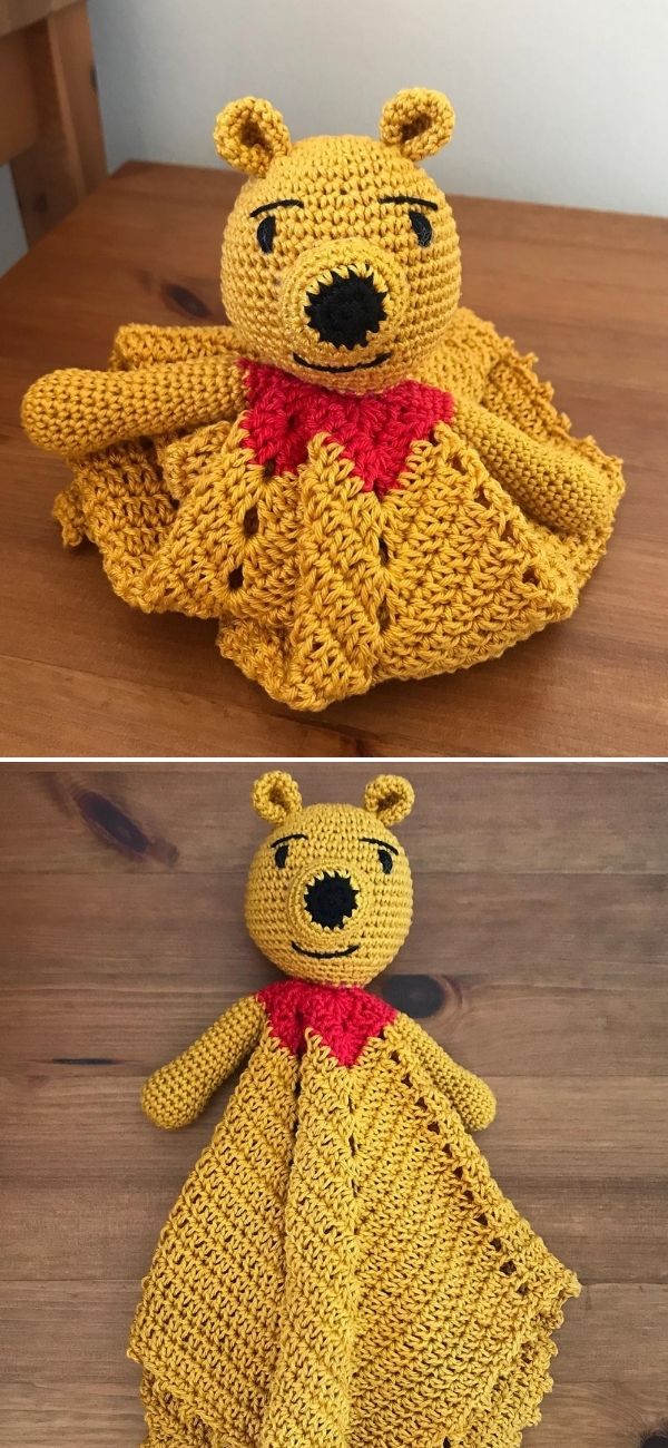 Winnie The Pooh Lovey Crochet Pattern vlr.eng.br