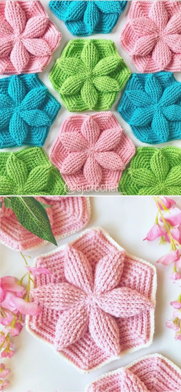 Amazing Hexagon Crochet Blankets 1001 Patterns