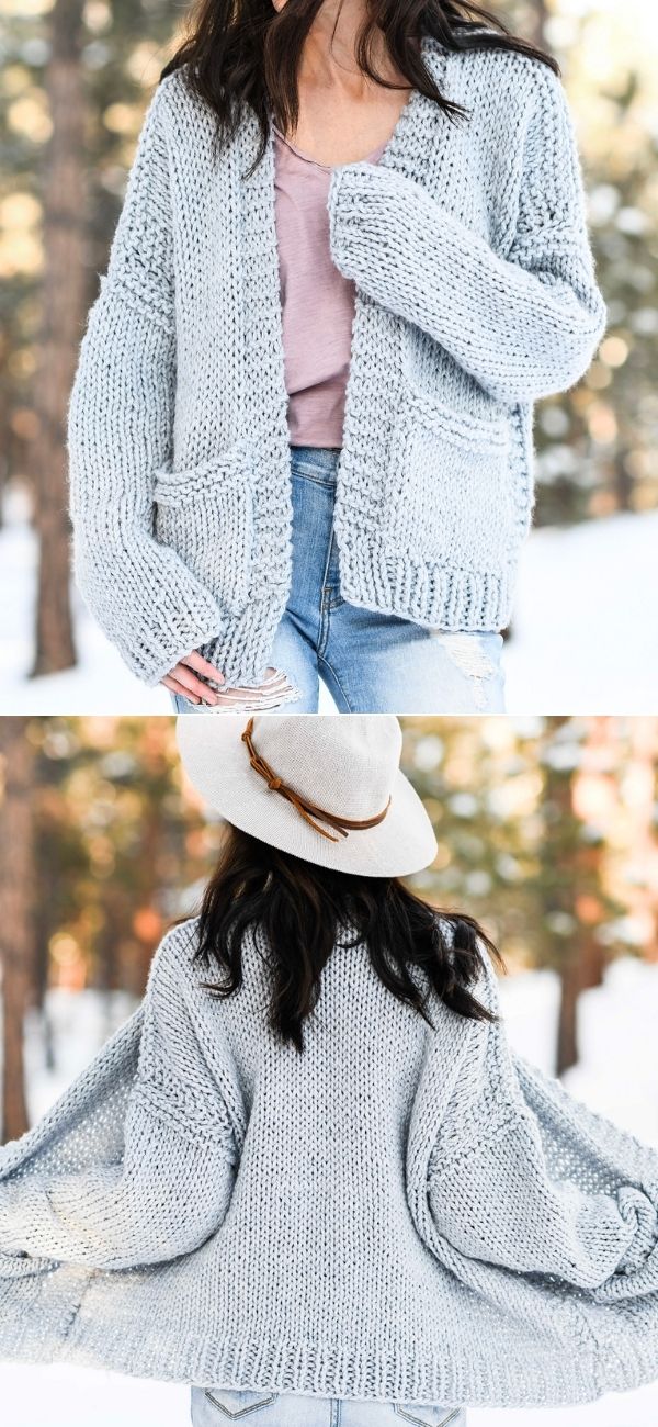 Moonbow Slouchy Knit Cardigan