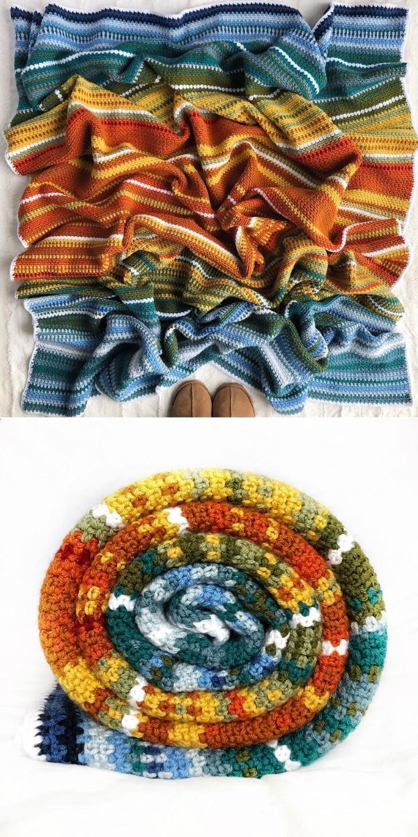 2017 Crochet Temperature Blanket