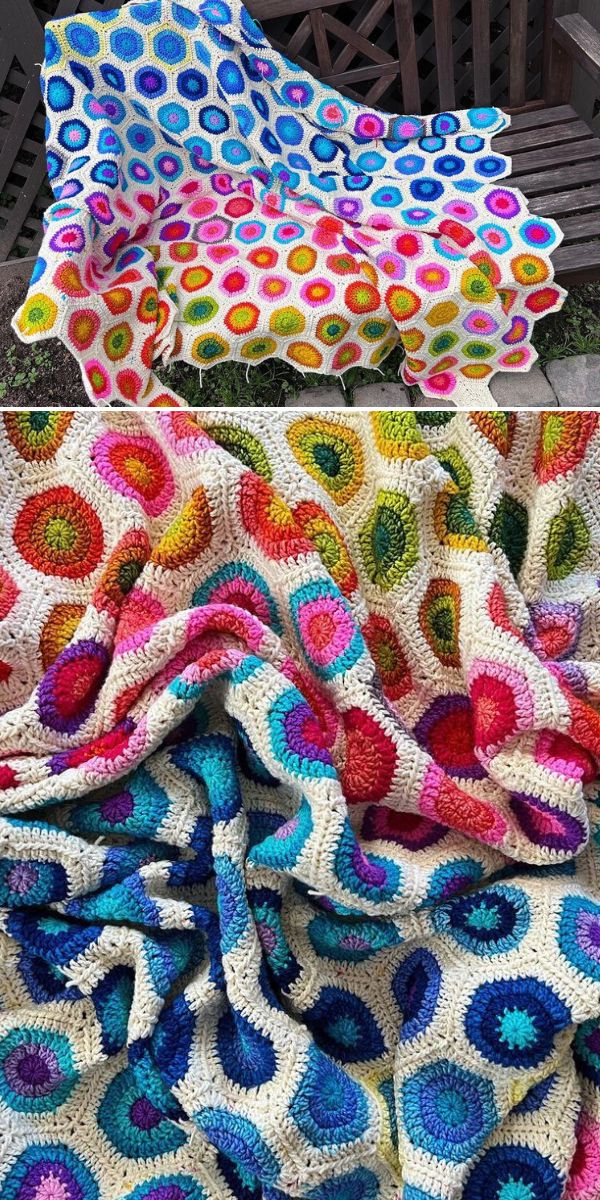 Ravelry: Temperature Blanket (Crochet) pattern by Lion Brand Yarn