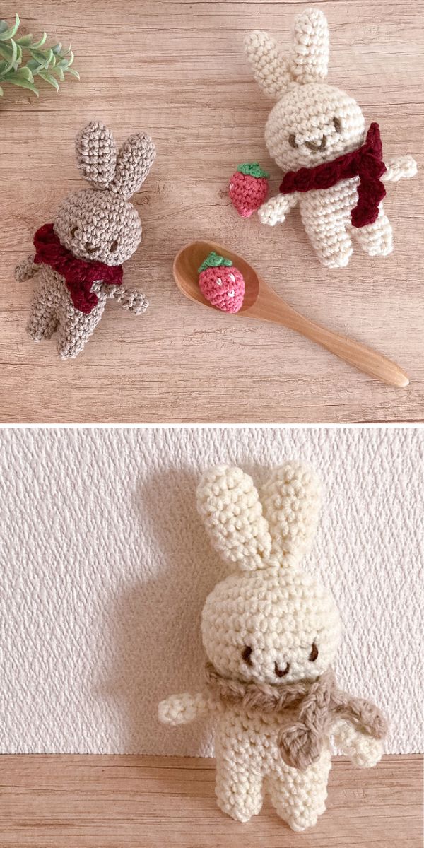 free crochet Rabbit Amigurumi pattern