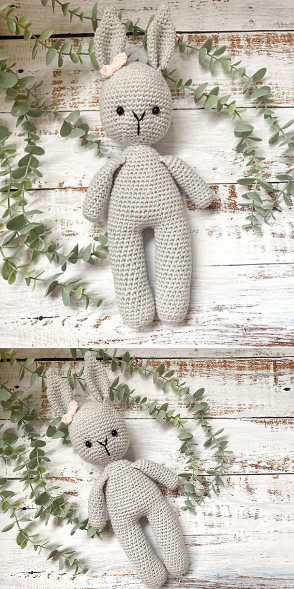 free crochet bunny Amigurumi pattern