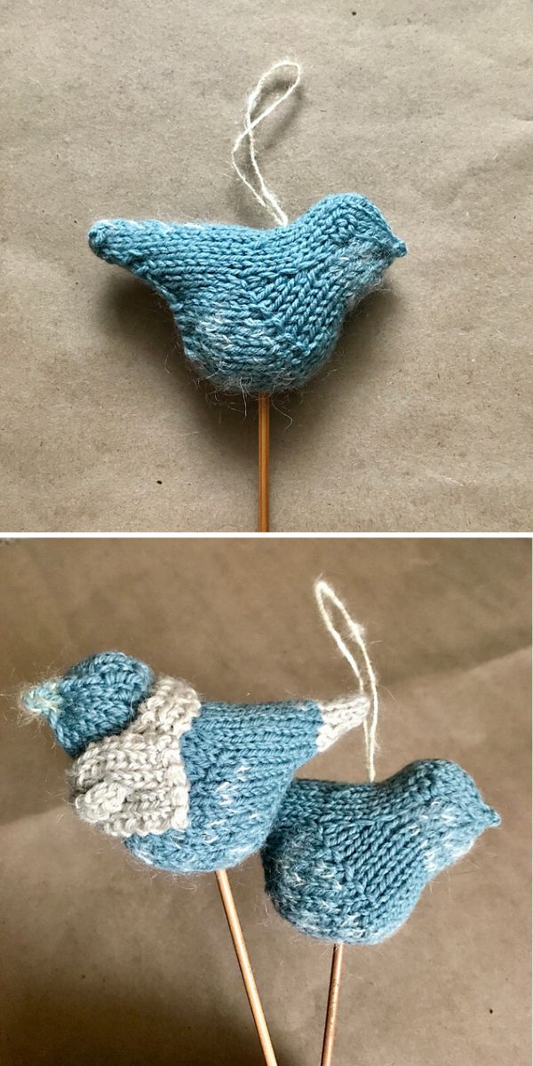 free knitted amigurumi bird pattern