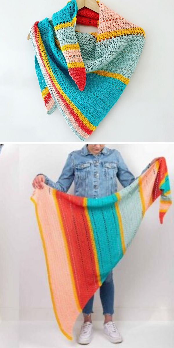 crochet shawl free pattern