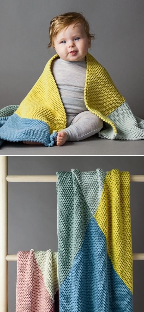 Blanket Stitch Trim Blanket pattern by Yarnspirations Design Studio -  Ravelry