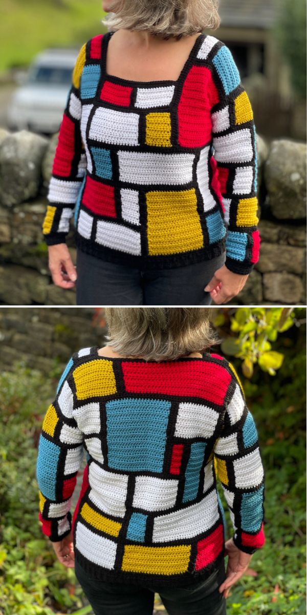 Mondrian sweater