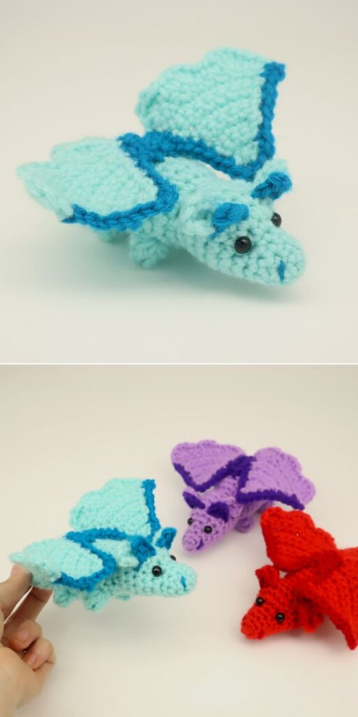 dragon amigurumi free crochet pattern