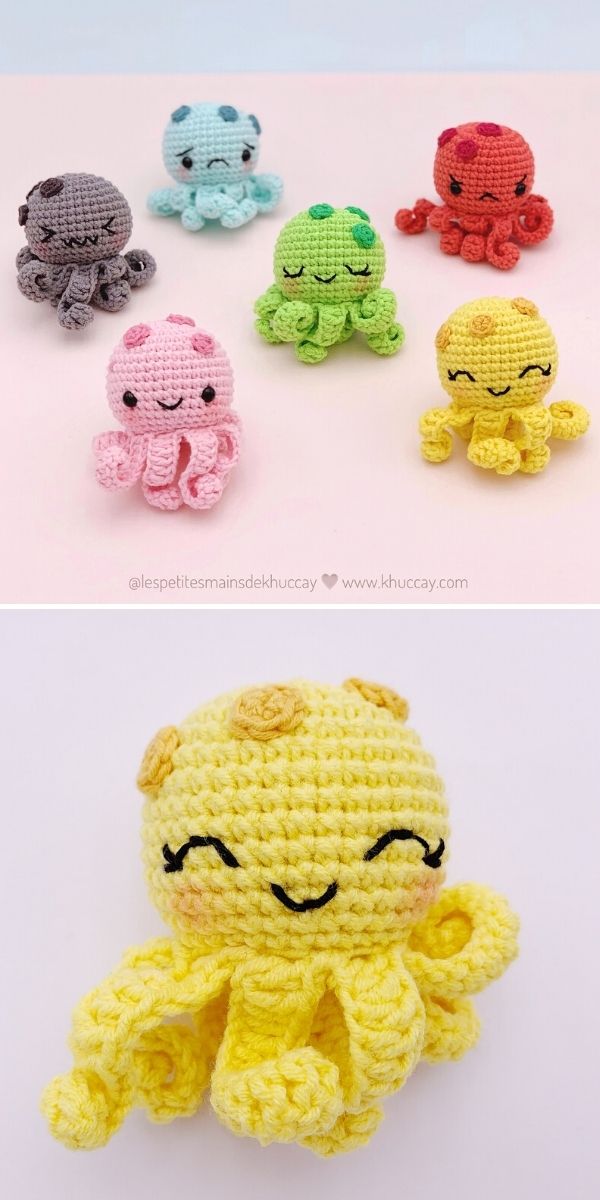 The Color Octopus Free Crochet Pattern