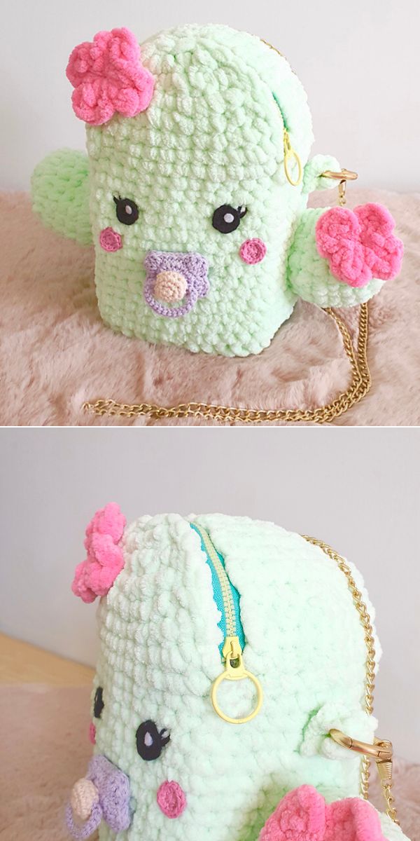 baby purse free crochet pattern