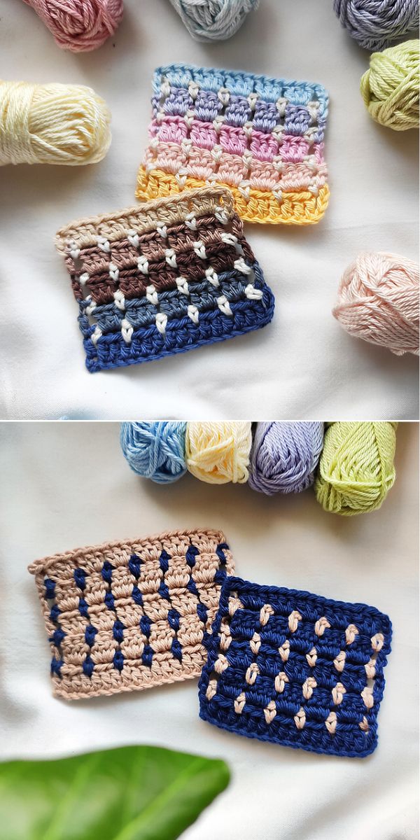 crochet block stitch