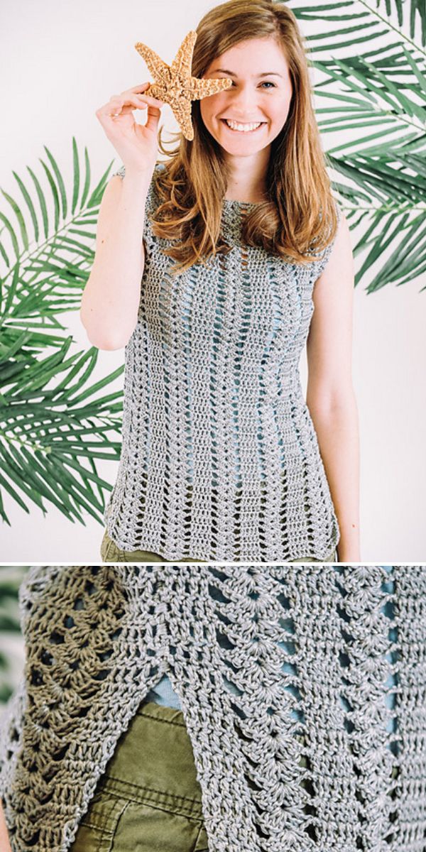 free crochet tunic pattern