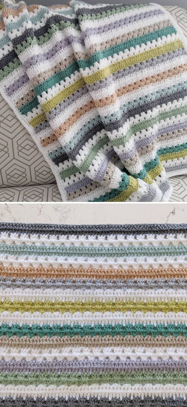 Ravelry: Picot Blanket pattern by The Turtle Trunk