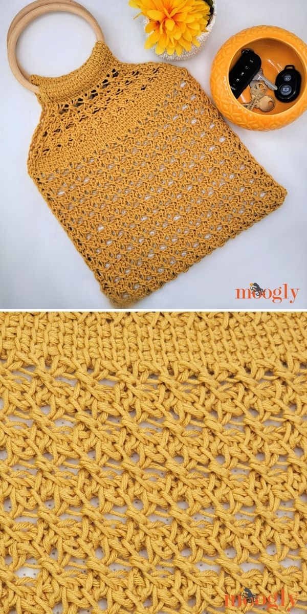 Honey Moon Bag - Free Crochet Pattern on moogly