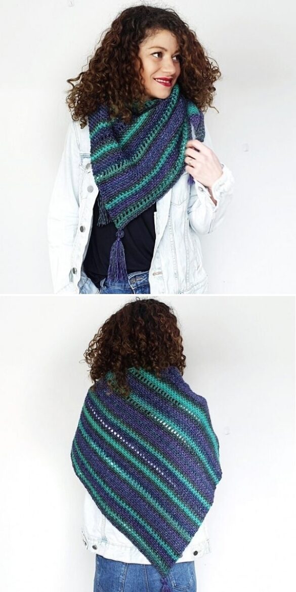 Beautiful Crochet Shawls For Beginners – 1001 Patterns