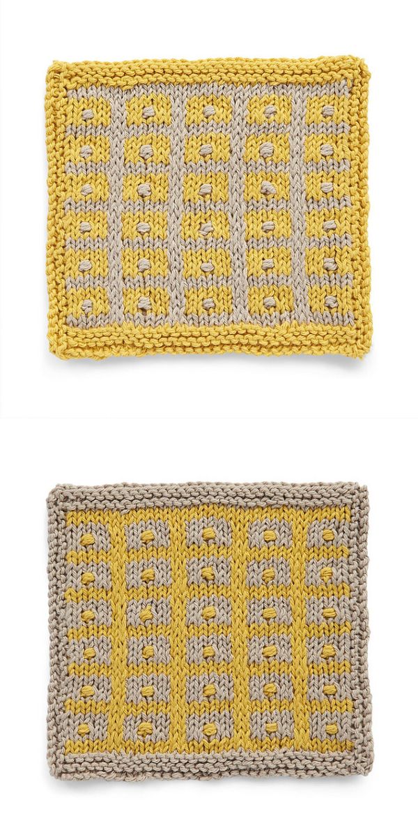 free dishcloth knitting pattern