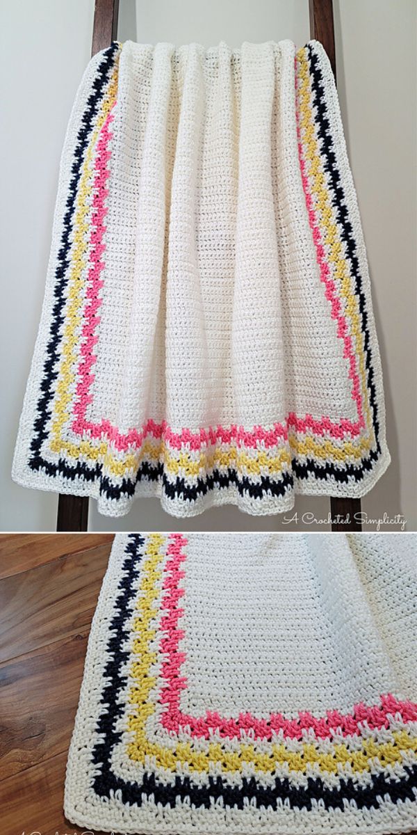 free baby blanket crochet pattern
