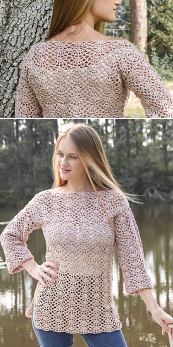 free tunic crochet pattern