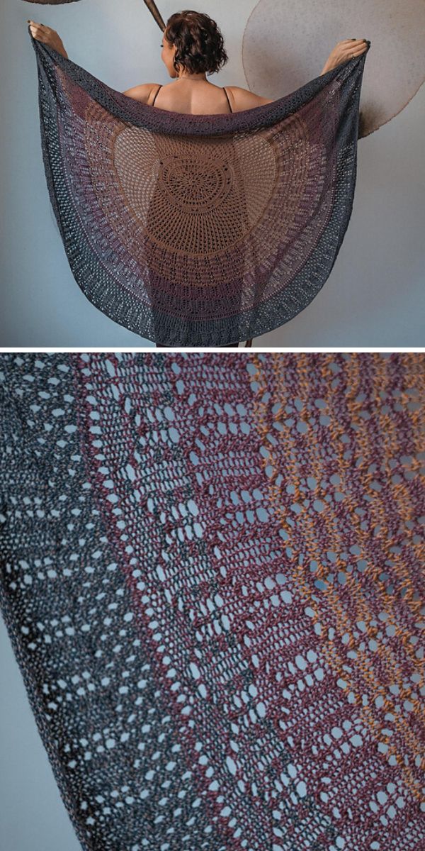 lace wrap free knitting pattern