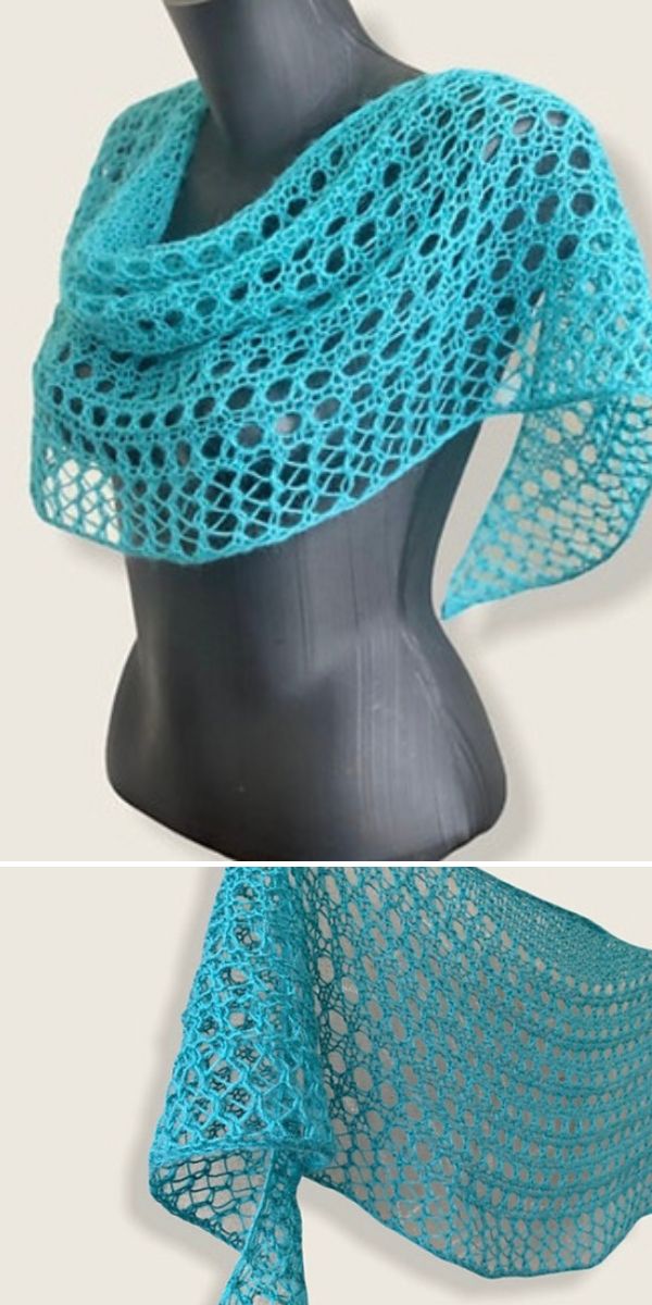 lace shawl free knitting pattern