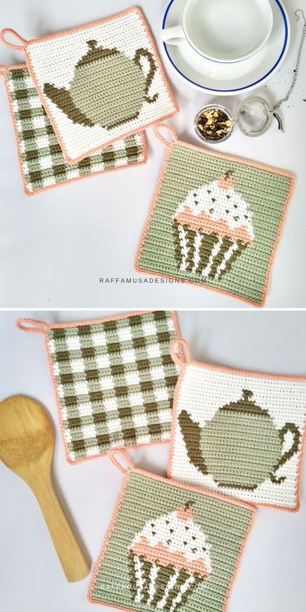 14 Cute DIY Potholders To Sew Or Crochet - Shelterness