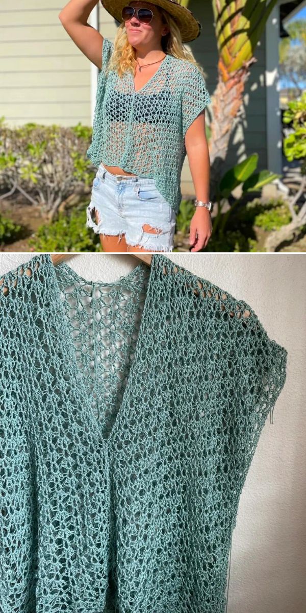 free lace top crochet pattern