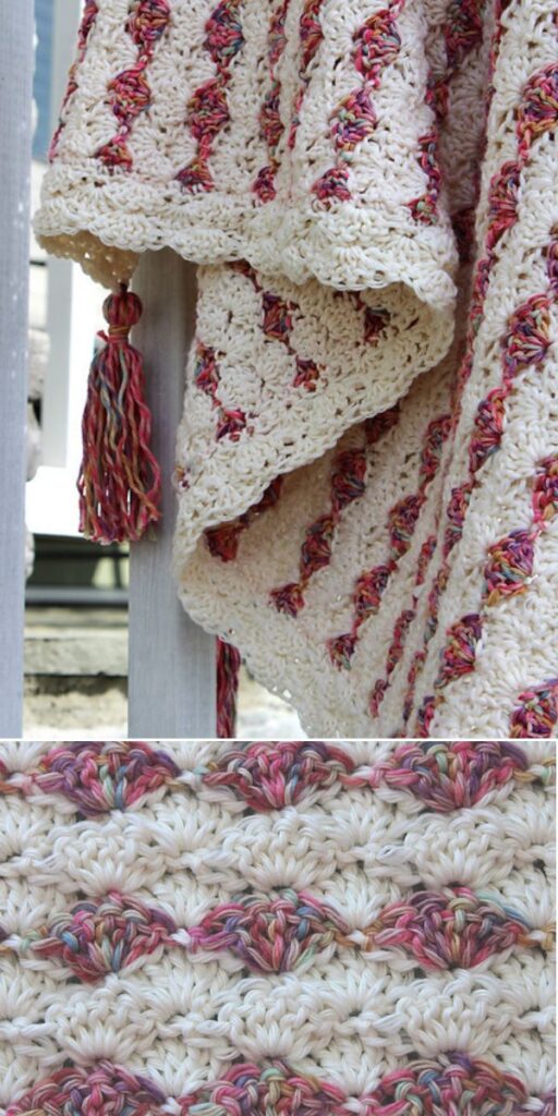 Beautiful Shells Crochet Blanket Ideas – 1001 Patterns