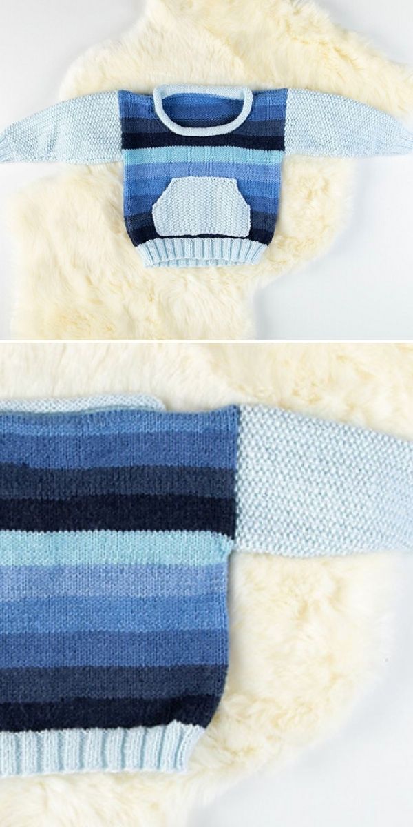 free baby sweater knitting pattern