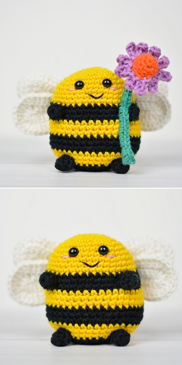 free amigurumi bee crochet pattern