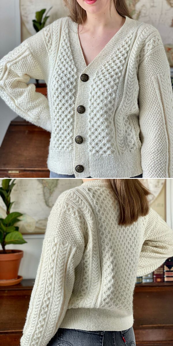 free cardigan knitting pattern