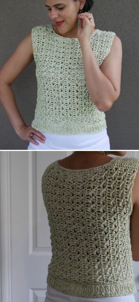 Colorful Fun Summer Crochet Tops – 1001 Patterns