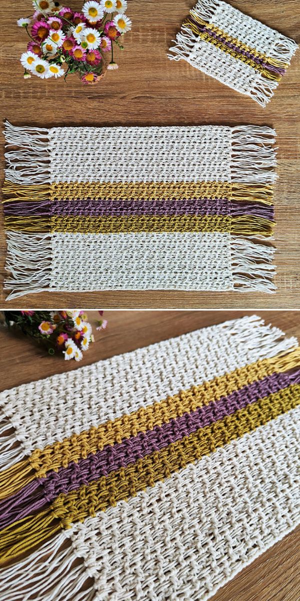 free placemat crochet pattern